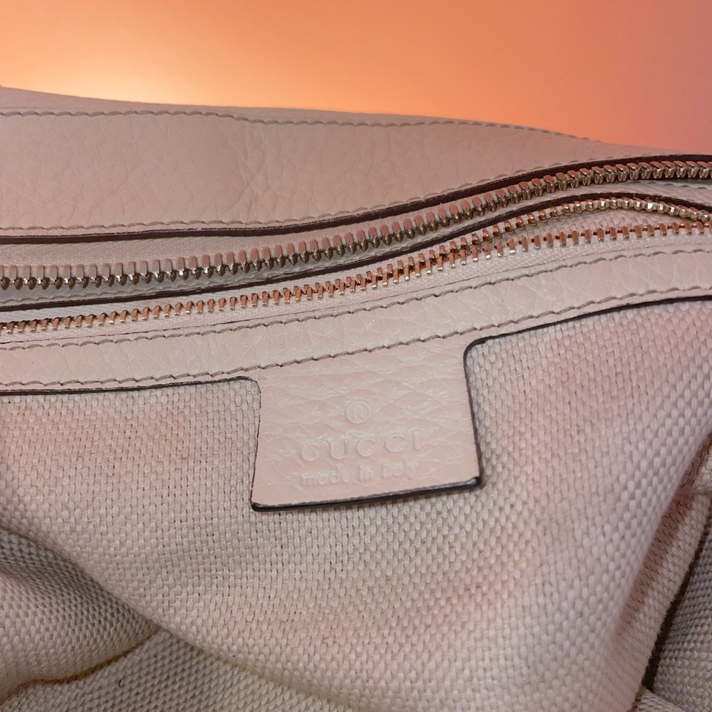 GUCCI Soho tote Pebbled Calfskin Large Top Handle - Picture 12 of 15